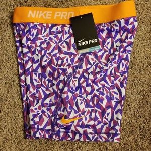 Nike Pro Dri-Fit Stay Cool Girls Exercise Shorts